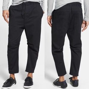 Ch Chapter NWOT Baron Elastic Slouch Pant Lucid Void Black Size 28 Drawstring
